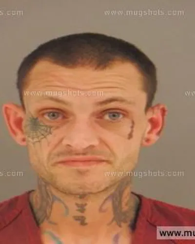 Booking photo of Buford Bevins, Anderson County, Apr 6, 2015