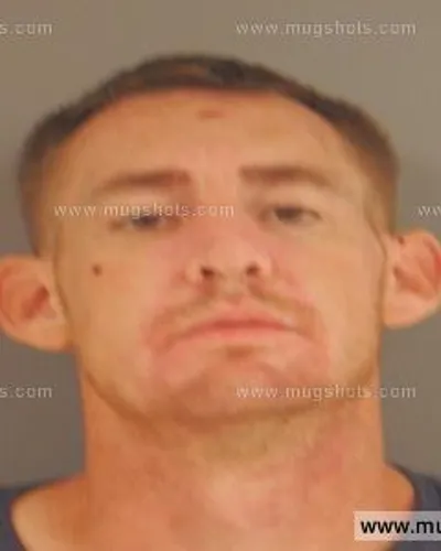 Booking photo of Justin Elliott, Anderson County, Nov 4, 2015