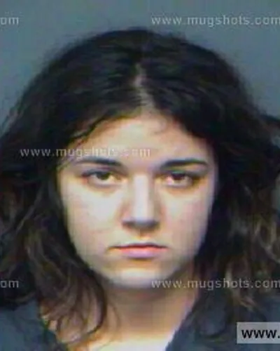 Booking photo of Alexandra Heatherly, Anderson County, Aug 18, 2012