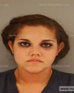 Booking photo of Ashley Ingrid Lee, Anderson County, Aug 7, 2014