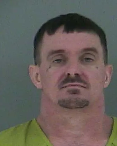 Booking photo of Christopher Lee Stinson, Anderson County, Feb 23, 2026