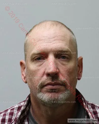 Booking photo of Rondall Lee Hicks, Carter County, Jan 27, 2019