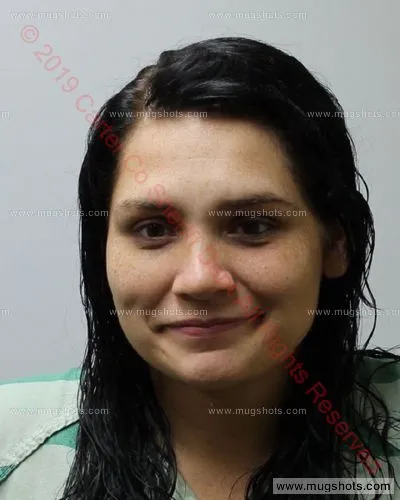 Booking photo of Samantha Burchfield, Carter County, Oct 28, 2019