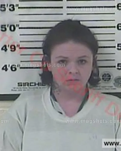 Booking photo of Mary Elizabeth Woods, Carter County, Mar 30, 2018
