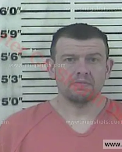 Booking photo of Shawn Edward Fitzgerald, Carter County, May 4, 2018