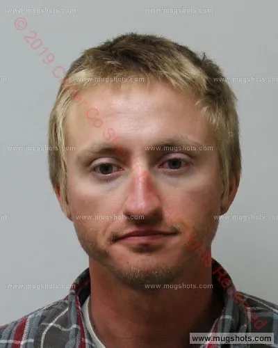 Booking photo of Tyler Henderson, Carter County, Jan 12, 2019