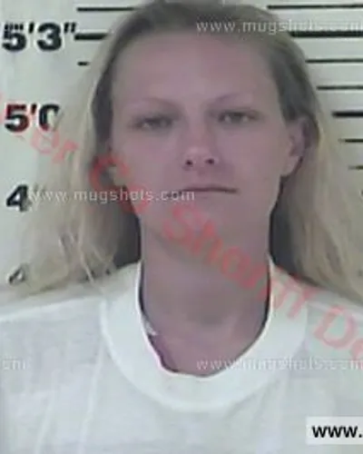 Booking photo of Ashley Clawson, Carter County, Aug 15, 2017