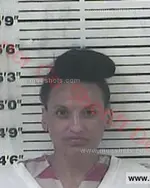 Booking photo of April Sunshine Fry, Carter County, May 31, 2018