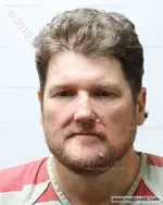 Booking photo of Travis Lynn Lunceford, Carter County, Oct 28, 2019