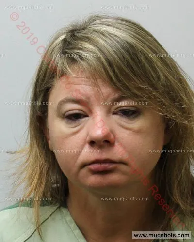 Booking photo of Tina Akins, Carter County, Nov 21, 2019