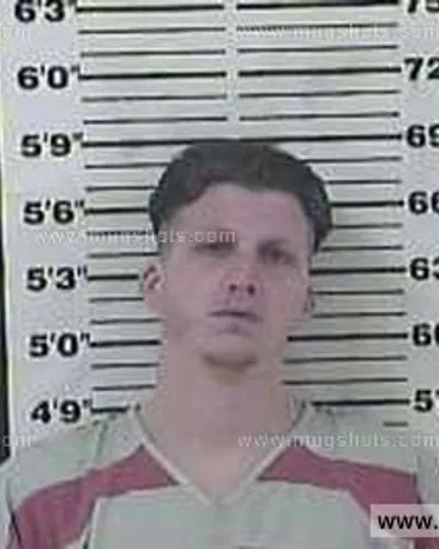 Booking photo of Ryan Michael Ramey, Carter County, May 14, 2015