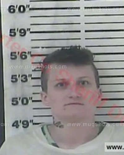 Booking photo of Aerial Danielle Frazier, Carter County, May 8, 2018