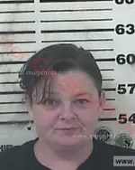 Booking photo of Terri Lee Fox, Carter County, Oct 3, 2015