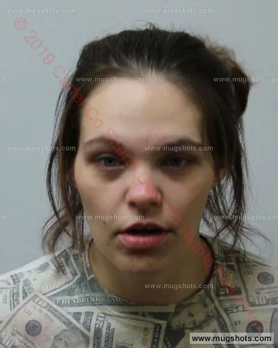 Booking photo of Cora Kelly, Carter County, Mar 23, 2019