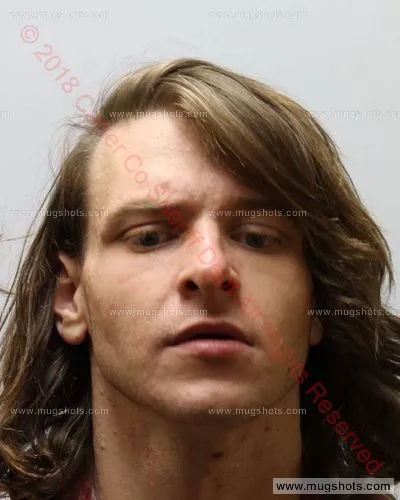 Booking photo of Cody Kennith Chambers, Carter County, Dec 31, 2018