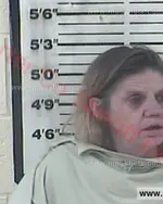 Booking photo of Lersa Diane Hodge, Carter County, Jul 4, 2018