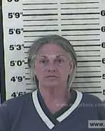 Booking photo of Elizabeth Jennette Collins, Carter County, May 17, 2015