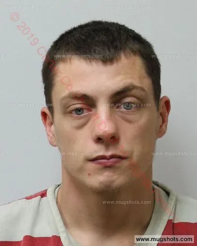 Booking photo of Nathan Lum Whitehead, Carter County, Apr 29, 2019