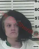 Booking photo of Shawna Lee Buckles, Carter County, Oct 9, 2017