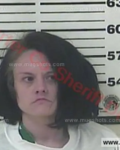 Booking photo of Shawna Lee Buckles, Carter County, Oct 9, 2017