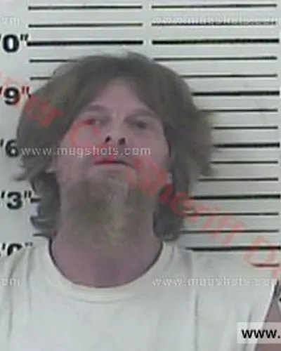 Booking photo of William Frank Burrow, Carter County, Jan 30, 2018