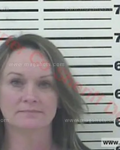 Booking photo of April Michelle Adams, Carter County, Feb 3, 2018