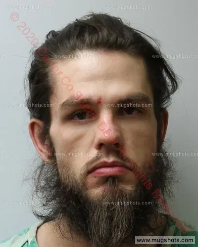 Booking photo of Jeffery Lee Miller, Carter County, Feb 27, 2020