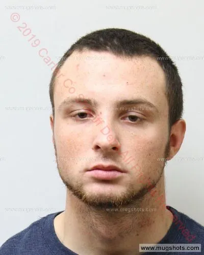 Booking photo of Dylan Edward Davis, Carter County, Feb 25, 2019