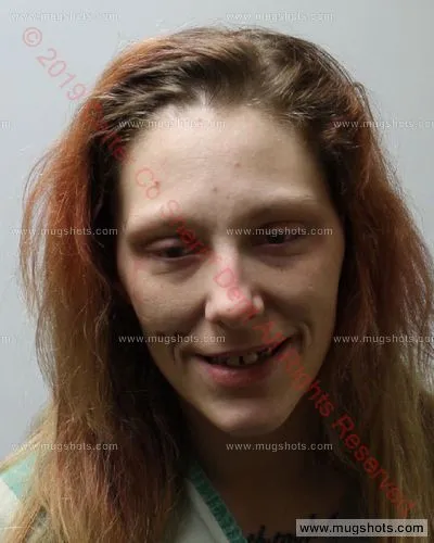 Booking photo of Ashley Marie Lambert, Carter County, Nov 5, 2019