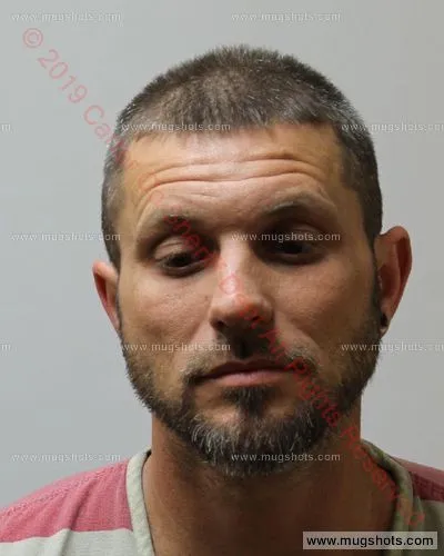 Booking photo of Brad Christopher Mullins, Carter County, May 16, 2019