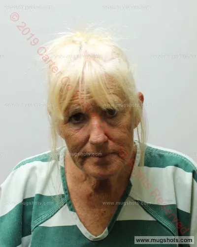 Booking photo of Cindy Cable, Carter County, Sep 28, 2019