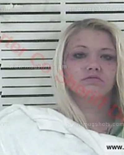 Booking photo of Tiffany Brooke Grindstaff, Carter County, Oct 7, 2017