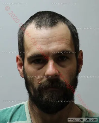 Booking photo of David Simerly, Carter County, Jan 10, 2020