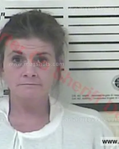 Booking photo of Angela Fisher, Carter County, Jan 5, 2018