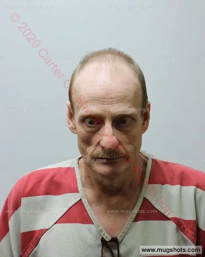 Booking photo of Barry Glenn, Carter County, Mar 7, 2020