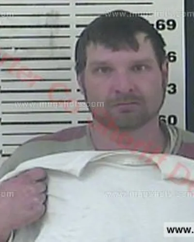 Booking photo of Derrick Allen Teaster, Carter County, Jan 19, 2018