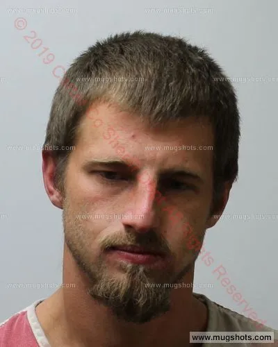 Booking photo of Justin Allen, Carter County, Nov 5, 2019