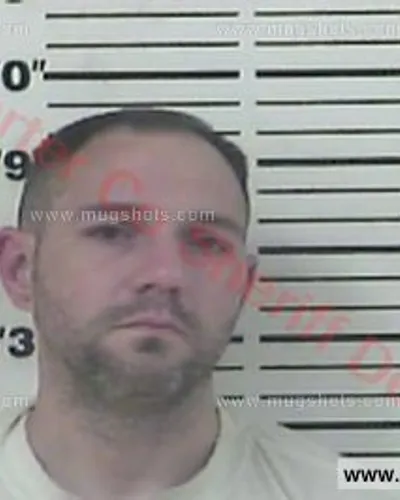 Booking photo of Russell Stewart Isaacs, Carter County, Dec 8, 2017