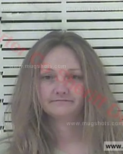 Booking photo of April Hoskins, Carter County, Mar 29, 2017