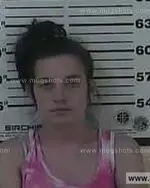 Booking photo of Whitney Nicole Taylor, Carter County, May 10, 2013