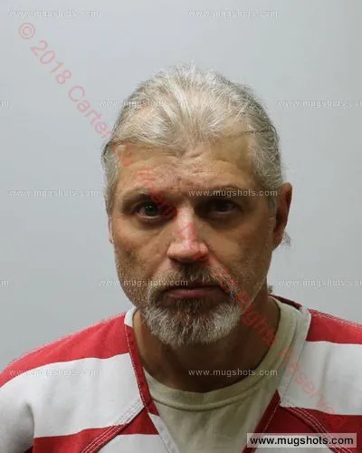 Booking photo of Kevin Stover, Carter County, Nov 29, 2018
