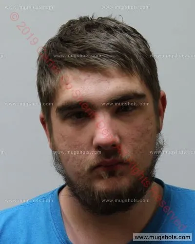 Booking photo of Justin Prewett, Carter County, Mar 23, 2019