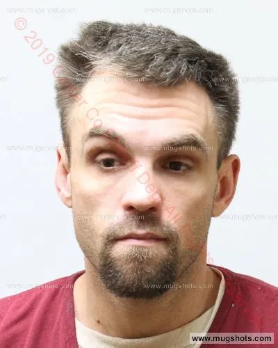 Booking photo of Matthew Adam Dewbre, Carter County, May 16, 2019