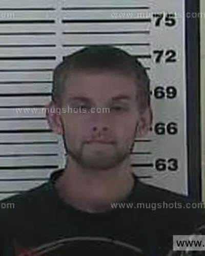 Booking photo of Tyler Tipton, Carter County, Aug 22, 2013