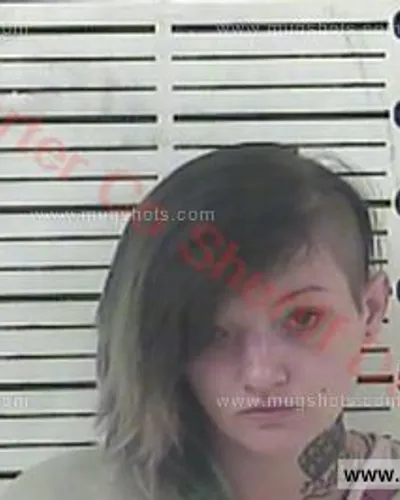 Booking photo of Myla Kay Williams, Carter County, May 30, 2017