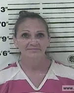 Booking photo of Loretta Jean Scalf, Carter County, Jul 13, 2015