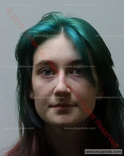 Booking photo of Megan Rost, Carter County, Apr 18, 2019