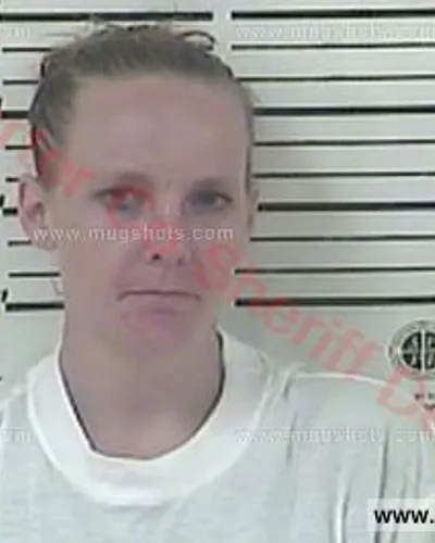 Booking photo of Melissa Blevins, Carter County, Oct 11, 2017