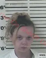 Booking photo of Riva Danielle Tate, Carter County, Sep 11, 2017