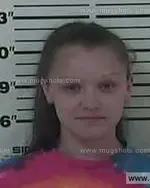 Booking photo of Cristin Grace Dugger, Carter County, Apr 19, 2013